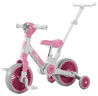 Vélo d'équilibre multifonctionnel pour enfants de 1 à 3 ans, trotteur avec poignée de poussée, lumières et musique