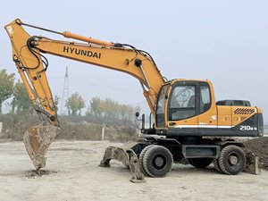 Excavadora de Ruedas Usada Original Hyundai R210W-9 R210W-7, Excavadora de Neumáticos Hyundai 210W-9 150W-9 80W Rotex de Segunda Mano en Venta - Product Image 6