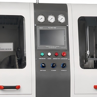 Scie à découper automatique sans queue YLS-NC-650 pour profilés en aluminium, 650 mm, alimentation servo, pour usine de traitement de fenêtres et de portes