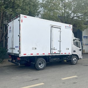 New Euro 3 Diesel Frozen Seafood Storage 5 Ton Refrigerator Meat Vegetable Fruit 4*2 Mini Refrigerated Truck Foton 4 Cylinders - Product Image 6