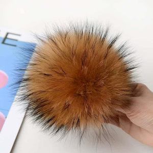 Pompons <span class=keywords><strong>en</strong></span> fausse <span class=keywords><strong>fourrure</strong></span> de raton laveur écologiques - Boules de <span class=keywords><strong>fourrure</strong></span> <span class=keywords><strong>synthétique</strong></span> de haute qualité pour vêtements - Product Image 1
