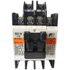 ฟูจิ คอนแทคเตอร์ Sc-E04n511-C 3 โพล 50/60 Hz เบรกเกอร์แม่เหล็กแรงดันต่ำ - Product Image 5