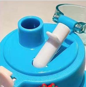 BPA Free Plastic Custom Water <b>Bottle</b> with Straw 1000ML Leak Proof for Daily Use Wholesale OEM - Product Image 4