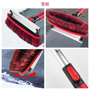 أداة ثلج متعددة الاستخدامات 5 في 1 للمنزل والخارج، طقم فرشاة/دافع/مكشطة قابلة للفصل للتنظيف متعدد الأسطح - Product Image 6