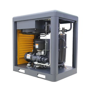 เครื่องอัดอากาศแบบสกรูอุตสาหกรรม APCOM 11KW 15HP สีเหลือง ลดราคาพิเศษ, เครื่องอัดอากาศแบบโรตารี่ขับเคลื่อนโดยตรง เสียงเบา - Product Image 3