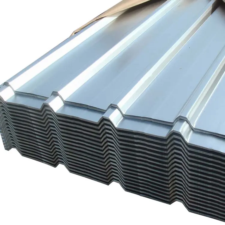 Venta caliente Metal corrugado Acero galvanizado Gi Zinc Hierro Hojas para techos Precio