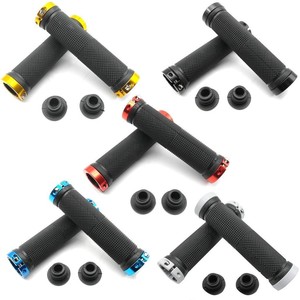 Bicycle Handlebar Grips 22.2mm TPR Anti Slip Normal Waterproof <b>Mountain</b> Bike Accessories - Product Image 1