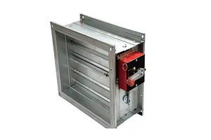 วาล์วดับเพลิงควันไอเสียขนาดแดมเปอร์ควันไอเสียสามารถปรับแต่งได้ - Product Image 3