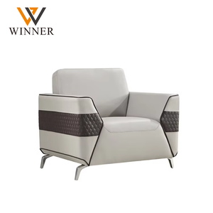 होम ऑफिस और रेस्तरां उपयोग के लिए क्लासिक उच्च गुणवत्ता वाले pचमड़े के मॉड्यूलर कार्यालय सोफे के लिए - Product Image 1