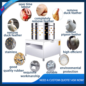 Commercial Durable &amp; Easy Clean Electric Poultry <strong>Plucker</strong> Machine Small Farm Feather Remover Fast <strong>Chicken</strong> Duck Plucking - Product Image 2