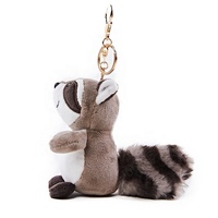 Porte-clés en peluche animal en peluche personnalisé Offre Spéciale