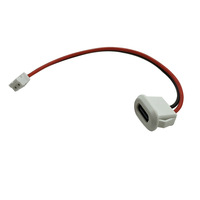 Connecteur USB étanche de type USB-C à 2 broches Compression directe Base femelle Prise femelle Interface de chargement