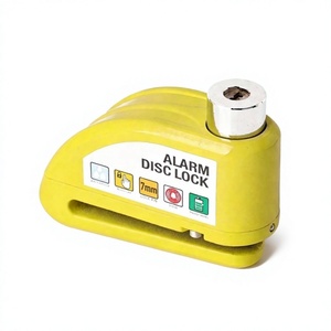 Antivol de disque de frein en alliage d'aluminium, étanche, haute sécurité pour moto et vélo, alarme 110 dB - Product Image 1