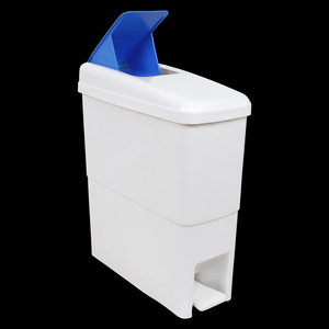 ถังขยะพลาสติกแบบเหยียบสำหรับห้องน้ำ ถังขยะอนามัยขนาดกะทัดรัด - Product Image 5