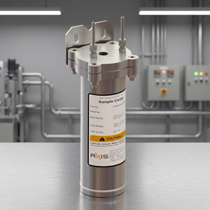 Échantillonneur HBRIX en acier inoxydable 316 à double serpentin, norme ASME, pour chaudières à eau haute pression, systèmes d'échantillonnage SWAS pour centrales électriques - Product Image 1