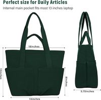 Ouyue personnalisé mode extérieur grand stéréoscopique naturel écologique sac à main sac de plage coton toile sac fourre-tout
