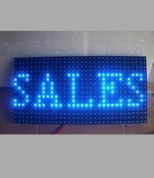 Módulo LED para Exteriores SMD p10 Azul 16x32, Gran Venta