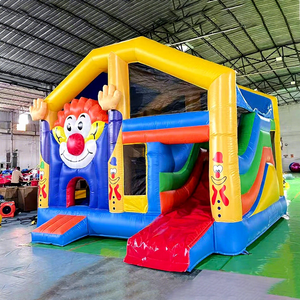 15+ Years Manufacturer Custom Themes &amp; Sizes Available Heavy Duty PVC Amusement Play Inflatable <strong>Castle</strong> Jumping Bouncer - Product Image 1