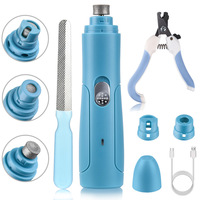 Coupe-ongles en acier inoxydable pour chien, kit de toilettage pour animaux de compagnie