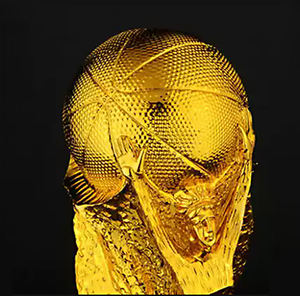 उच्च गुणवत्ता वाले अनुकूलित खेल किसी भी गेंद ट्रॉफी और पदक क्रिस्टल बास्केटबॉल विश्व धातु फुटबॉल ट्रॉफी - Product Image 4