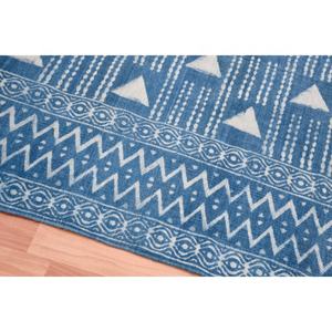 Alfombras de algodón hechas a mano con patrón indio, para dormitorio, estampado abstracto, para balcón, decoración étnica para el hogar - Product Image 5