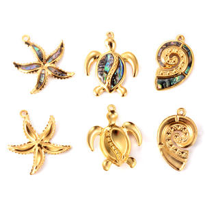 Accessori per la Creazione di Gioielli di Grande Successo: Ciondoli con Creature Marine Classiche e Carine, in Diverse Forme, per il Fai da Te - Product Image 5