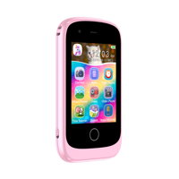 XA31 enfants jeu intelligent téléphone jouets cadeaux pour enfants de 3 ans et plus, écran tactile support de téléphone portable dessin gratuit lecteur de jeux de musique