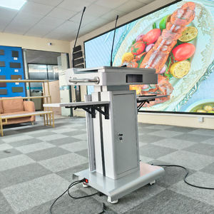 Plateforme <span class=keywords><strong>de</strong></span> podium élévatrice intelligente, pupitre, estrade, panneau d'affichage numérique Android, support d'affichage mural pour exposition - Product Image 5