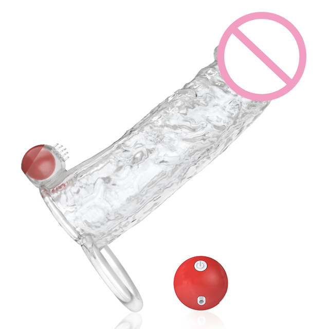 Rechargeable Remote Glans Vibration Clitoris Stimulation Lengthened Control Dildo Set Silicone Dildo Male Sex Toy for Man
