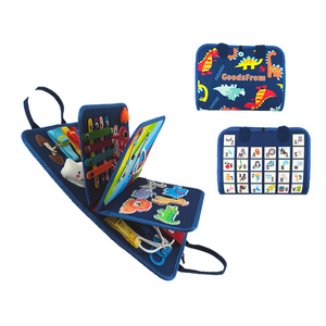 Giocattoli Educativi DiBei per Bambini - Libro delle Attività per l'Educazione Precoce e Tavola delle Attività con Supporto in Inglese - Product Image 3