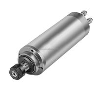 Viextro Motor poros pendingin air 1,5 kW 80mm, 3 bantalan listrik untuk alat mesin untuk semua jenis bahan
