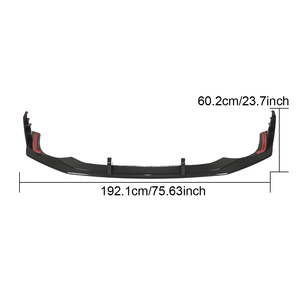Lèvre de pare-chocs avant <span class=keywords><strong>ABT</strong></span> en fibre de carbone sèche pour Audi RS7 C8 Sportback 2020UP - Product Image 6