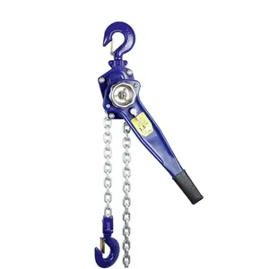 Tangan Dioperasikan Alat Angkat Manual Lever Hoist 0.75 Ton-9 Ton Chain Block Pengangkat