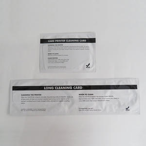 Kit de Solution d'alcool en forme de T pour imprimante <span class=keywords><strong>ZXP</strong></span> <span class=keywords><strong>1</strong></span> 3 ZXP3C, carte de nettoyage préremplie, livraison gratuite - Product Image 6