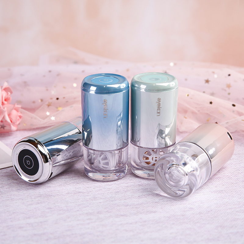 Eyekan upscale electric ultrasonic contact lenses cleaner machine automatic eye contact lens case cleaning packaging box
