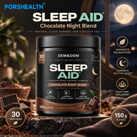 Complément alimentaire naturel à base de plantes pour le sommeil, sans mélatonine, extrait de racine de valériane, aide au sommeil profond, soutien immunitaire, marque privée, OEM, ODM