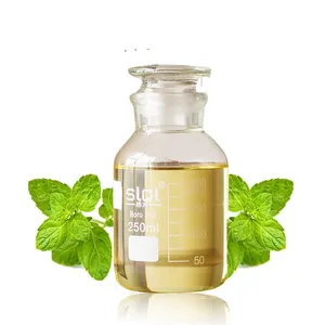 Materia prima certificata MSDS olio essenziale di menta verde puro al 100% per cosmetici profumo per la cura della pelle