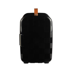 Mini réfrigérateur 15L à usage domestique, réfrigérateur cosmétique portable avec poignée et grain croisé de surface pour le stockage, personnalisation acceptée - Product Image 2