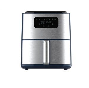 Friteuse à air extérieur à commande numérique avec panier en silicone antiadhésif de grande capacité de 4,5 L Appareil de cuisine domestique SANS huile - Product Image 6