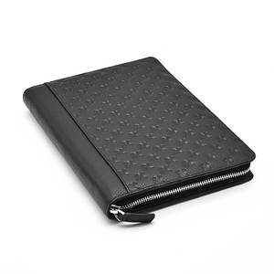 Alta calidad de moda personalizada de gran capacidad Durable Negro hombres mujeres al por mayor de negocios Cartera de piel sintética - Product Image 3