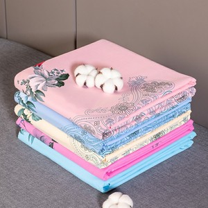 핫세일 미국 스타일 꽃무늬 식물 프린트 100% 코튼 두꺼운 침대 플랫 시트 - Product Image 2