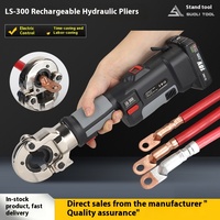 Mini pince à sertir électrique LS-300 rechargeable outils hydrauliques portables avec poignée droite affichage numérique petit pratique