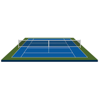 Offre Spéciale Padel Court de tennis Panoramique Sport Paddle Court de tennis à vendre