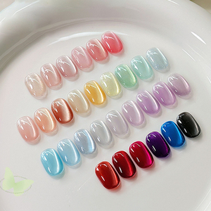 AILANUO 30 colores primavera nunca tarde ojo de gato serie UV Gel esmalte de uñas ecológico vegano Hema botella libre OEM/ODM al por mayor - Product Image 1