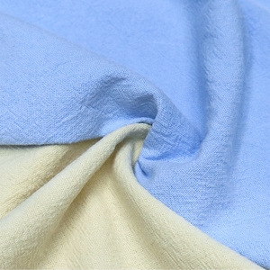 Tela de algodón arrugada lavada con arena 15S, 100% algodón con aspecto de lino, para vestido informal de verano. - Product Image 2