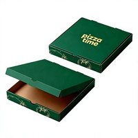 Dossiers personnalisés en carton ondulé de marque, emballages écologiques pour pizzas, sushis, chips de pommes de terre avec poignée, couleur personnalisée