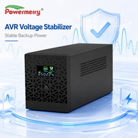 UPS Interactivo de Línea de 1200VA 720W, 230Vac 50Hz, AVR, Onda Sinusoidal Simulada, Batería Dual de 12V 7Ah para Computadora, Router, POS, CCTV, Respaldo