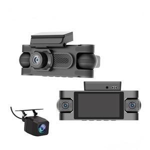 3 pouces IPS 4K + 1080P * 3 HD 130 degrés 4 objectif Dashcam Wifi GPS enregistrement en boucle voiture DVR enregistreur de conduite boîte noire pour voiture - Product Image 1