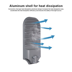 Kcd lumen cao hiện đại thông minh giá rẻ vườn 50W 100W 150W 200W 300W Đèn Đường bán buôn tùy chỉnh giá thấp vườn dẫn ánh sáng đường phố - Product Image 4