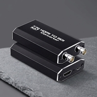 Convertisseur Hardrock 4K SDI/HDCP 2.3, décodeur HDMI2.0 60Hz, commutateur distributeur SDI*2, Plug & Play, garantie 1 an, FCC CE ROHS, métal